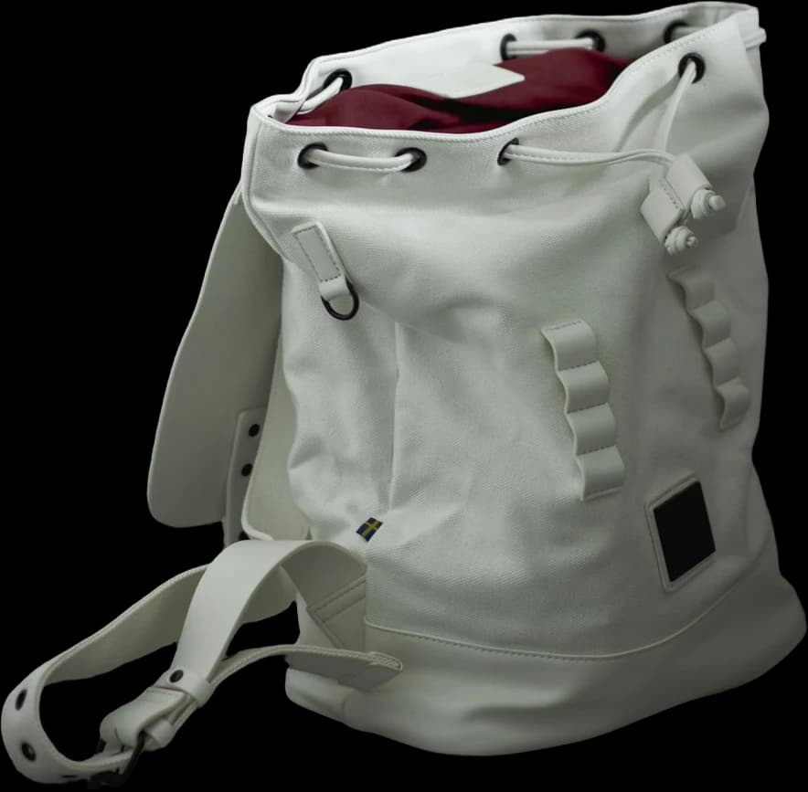 Drawstring Rolltop Backpack
