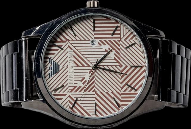 Graphite Link Watch