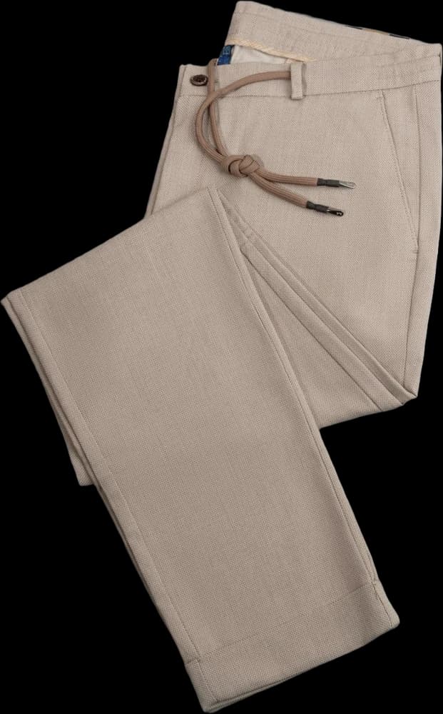 Pleated Chino Trousers