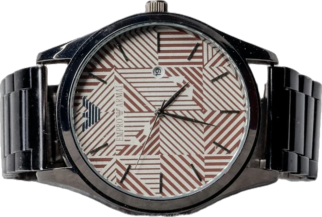 Graphite Link Watch