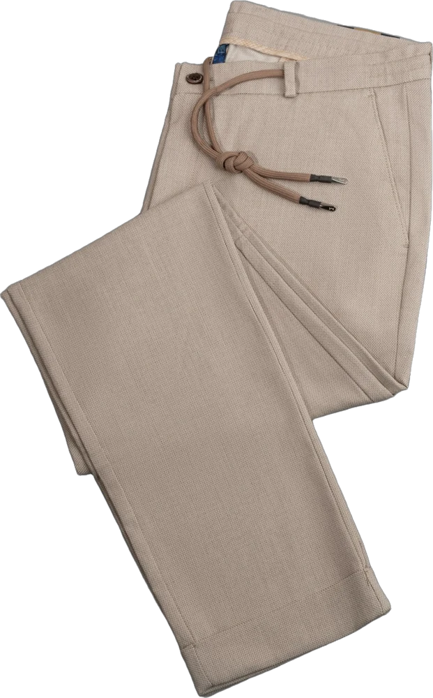 Pleated Chino Trousers